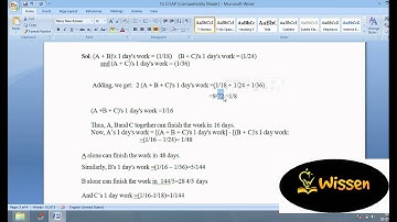 Time and Work part -2