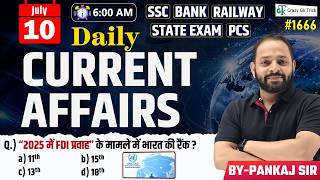 10 July 2026 | Daily Current Affairs | Current Affairs Today | Current News | Crazy Gk Trick