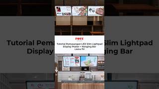 Tutorial Pemasangan Led Slim Lightpad Listro Tv