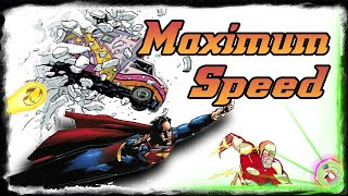 DC Comics Fastest Speed Feats