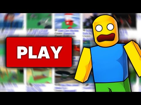 Playing Roblox Games from 2008 (they’re bad)