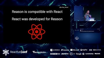 David Kopal - Write Better React with ReasonML (lightning talk, ReactiveConf 2018)