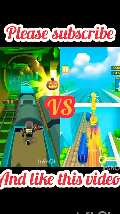 ☺☺Subway surfers VS subway princess in play store for Android devices #shorts# gaming#📱📲