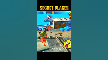 TOP 10 HIDDEN PLACES FOR CS RANK🤫 || Top 10 Hidden Places  Bermuda Map | without friends & gloowall