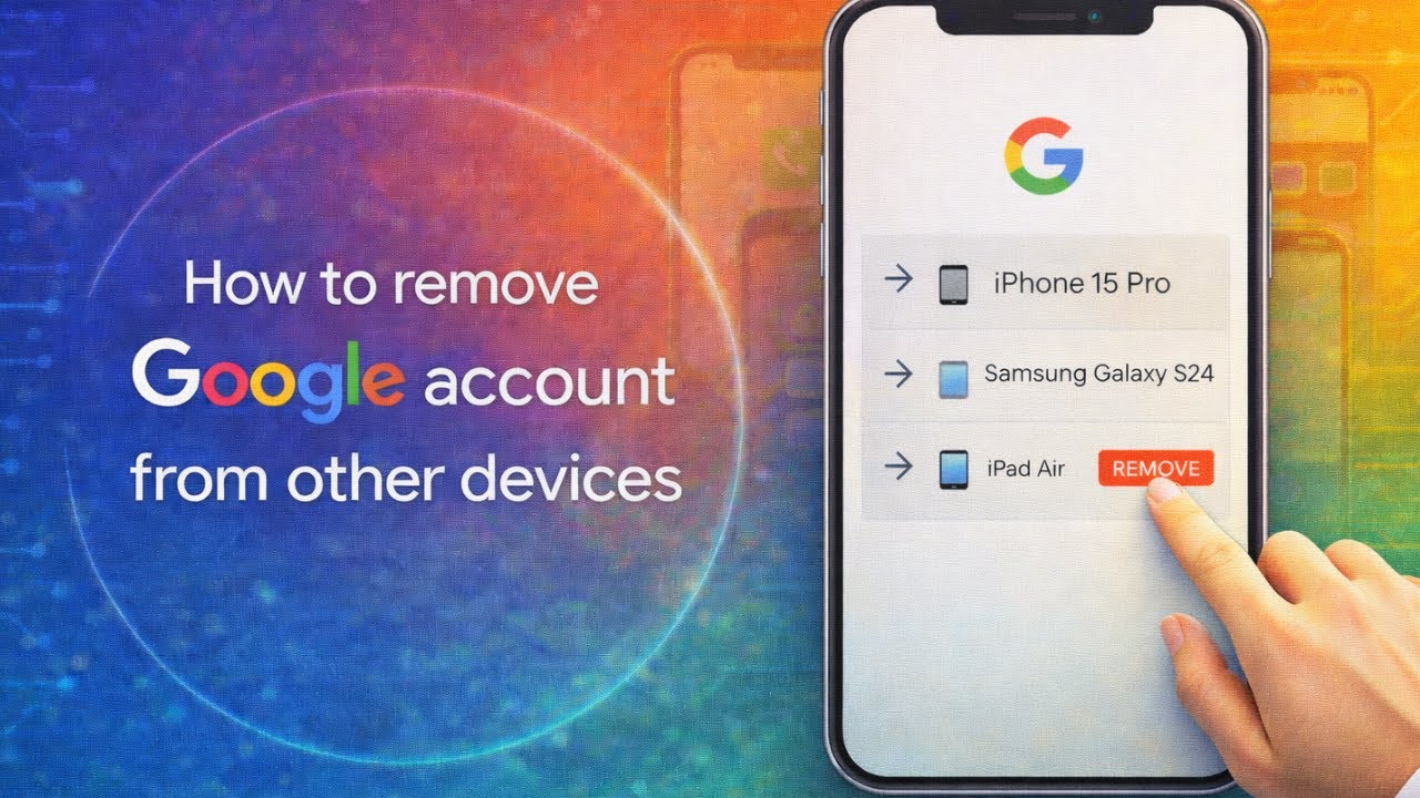 How to Remove Google Account from Other Devices 🔥 Secure Your Google Account (2026)