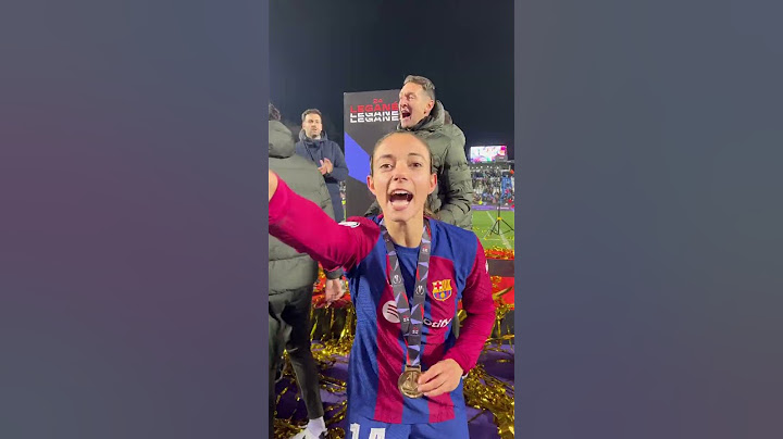 Aitana and President Laporta celebrating the Spanish Super Cup! #fcbarcelona #fcbfemeni #shorts