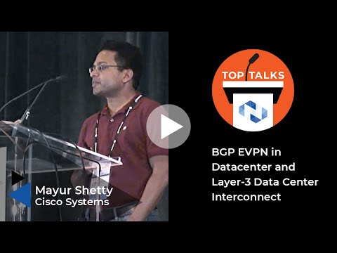 BGP EVPN in Datacenter and Layer 3 Data Center Interconnect