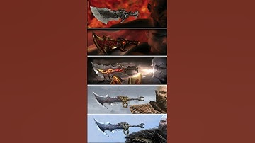 God Of War | All Weapons
