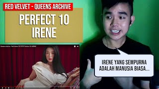 Perfect 10 IRENE - RED VELVET Queens Archive REACTION (Indonesia)
