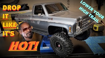 How to: Lower Your TRX4 High Trail Truck!