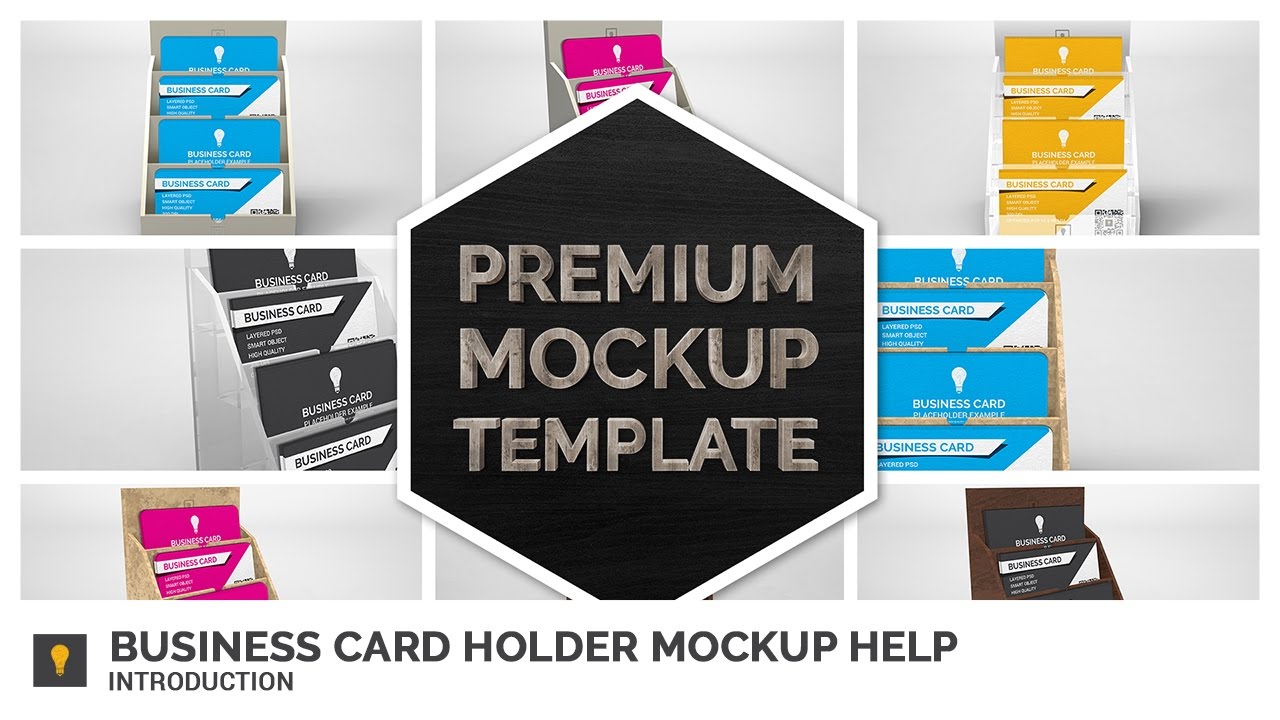 Business Card Holder Mockup Help - Introduction
