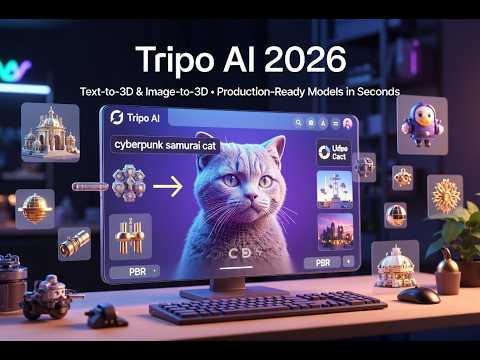Tripo AI: The Fastest Text-to-3D & Image-to-3D Generator.