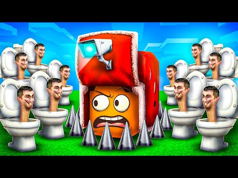 1000 *Безумных* Скибиди Туалетов Против *Глупого* Нуба В Roblox !