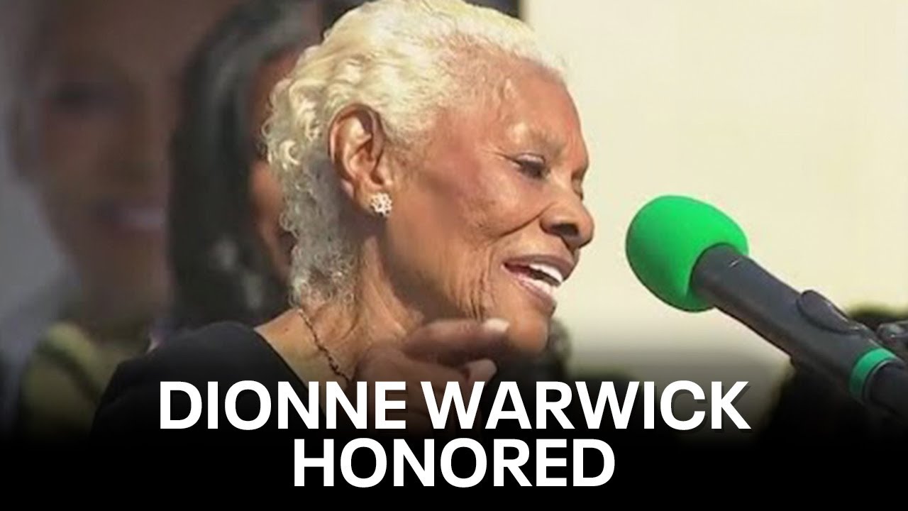 New Jersey street renamed after Dionne Warwick | KTVU - YouTube