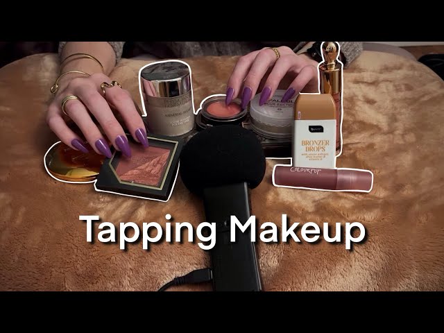 ASMR Makeup Tapping (some scratching) No Talking ᵕ̈ 