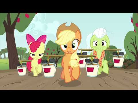 [Bahasa Indonesia] MLP: FiM Song "Raise This Barn'' Season 3 Pony Music Video