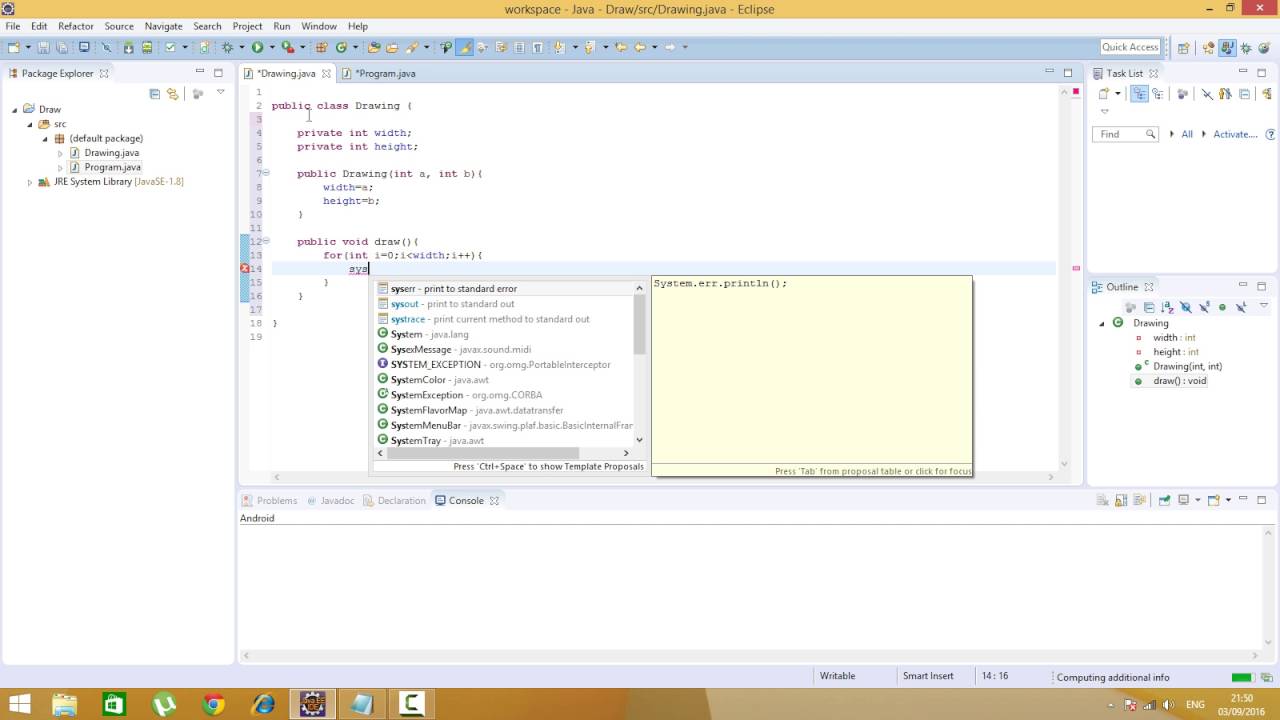 How To Draw an Empty Square in java - YouTube How To Draw An Empty Square In Java - Youtube