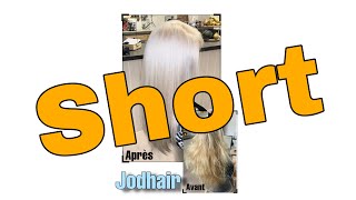 Cheveux jaunes  Blanchiment avec Jodhair