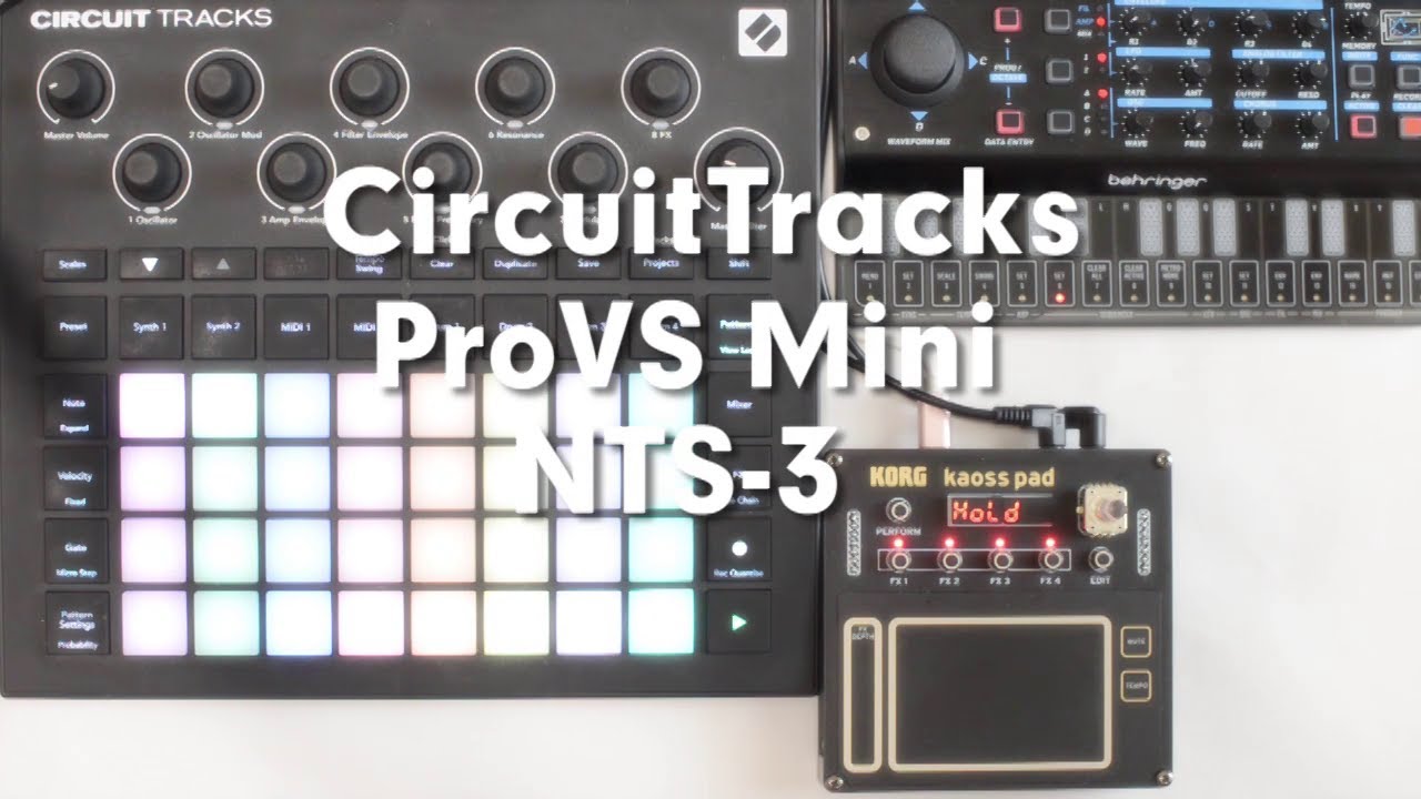 CircuitTracks ProVSmini NTS-3 / Original / Jam - YouTube