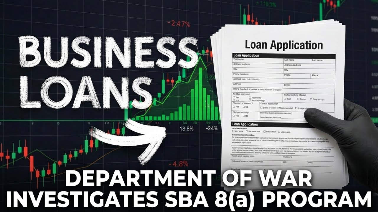 Investigating The SBA 8a Program (DoW)