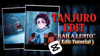 How To Make Trending BAILA LENTO Edit In Capcut | TANJURO EDIT 