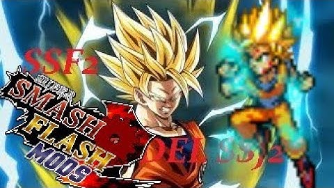 SSF2 MOD CRO15,  GOKU SSJ2 LIBERADO, LINK EN LA DESCRIPCIÓN