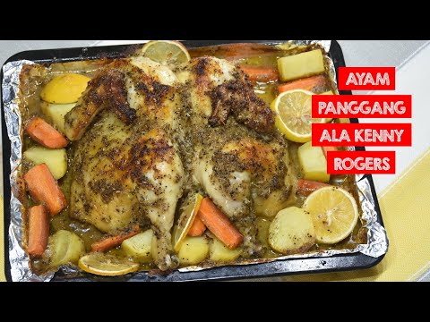 Resepi Ayam Panggang Madu Kenny Rogers - Soalan Mudah