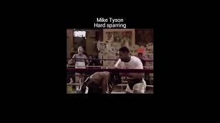 Mike Tyson Hard Sparring😤😈 #shorts #boxing #miketyson #sparring #boxeo