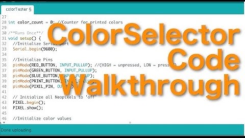Code Walkthrough: Color Selector