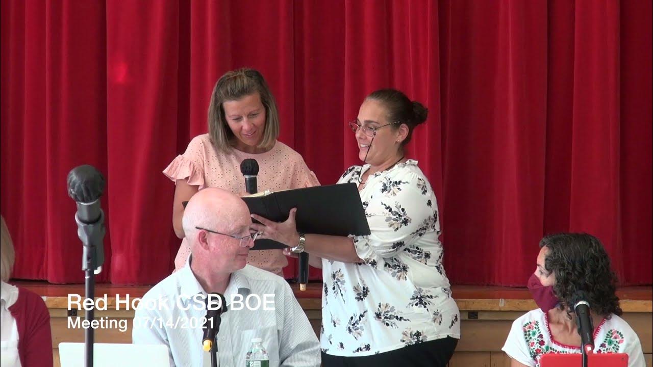 Red Hook CSD Board of Education Meeting 07/14/2021 YouTube