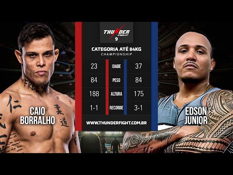 Caio Borralho vs Edson Junior fight footage