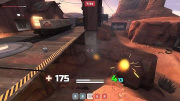 (Annotated)  Team Fortress 2: Demoman Turn Script. Badlands Jumping.