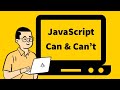 [JavaScript Tutorial] #3 JavaScript Can &amp; Can'ts