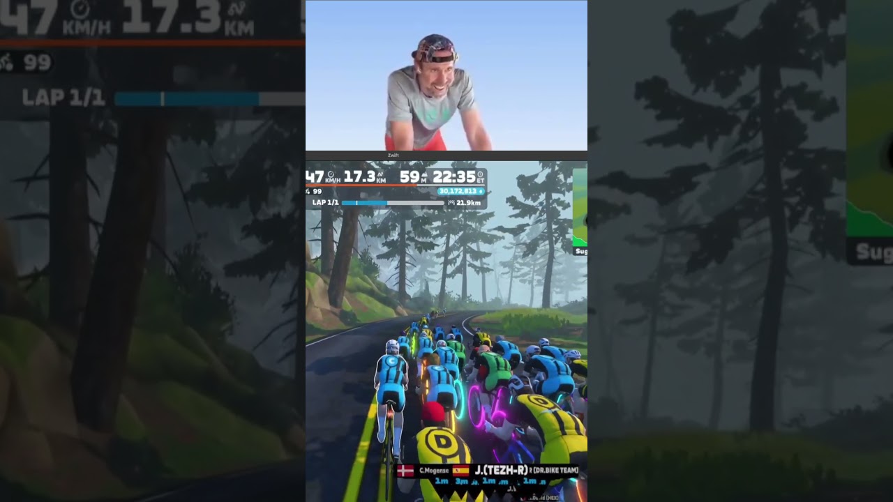 TALKING ZWIFT - Getting Softened Up by Strong Group Riders!