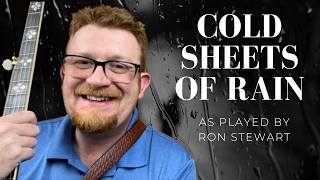 How to Play // Cold Sheets of Rain // Bluegrass Banjo // Ron Stewart