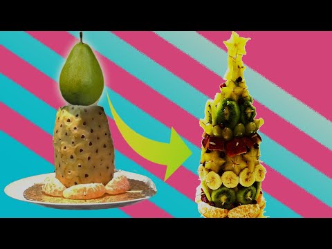 How To Make Fruit Christmas Tree 2019 – DIY