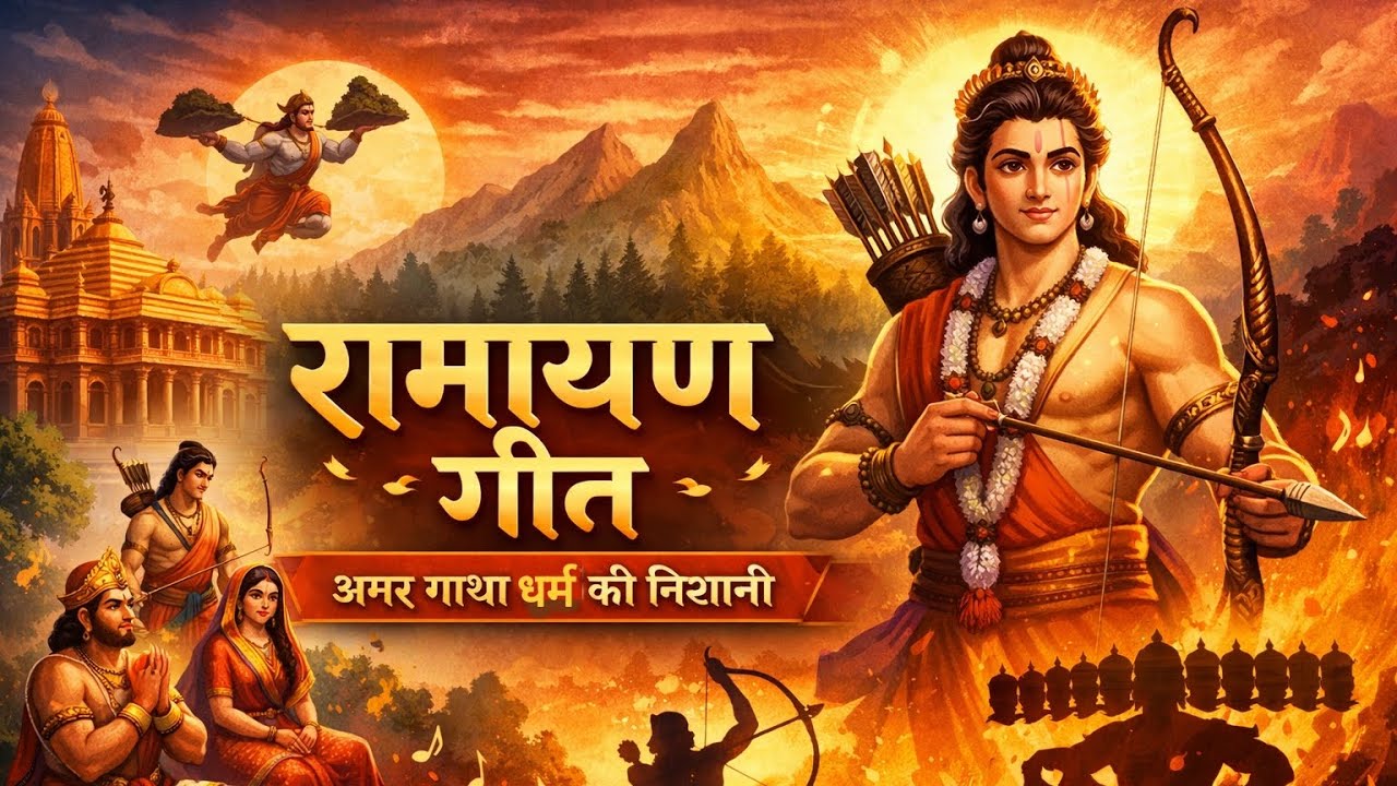 अमर गाथा धर्म की निशानी | रामायण भक्ति गीत | श्री राम भजन | Devotional Ramayan Hindi Song