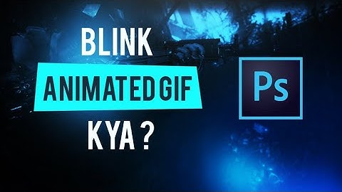 How to Create Text Animation in Adobe Photoshop 7.0 | Blinking Text Light Effect WhatsApp Status