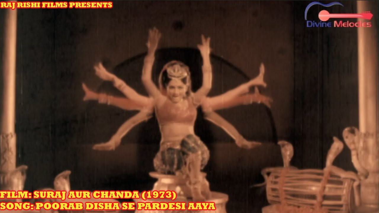 Poorab Disha Se Pardesi Aaya |पूरब दिशा से परदेसी आया | Lata Mangeshkar | Suraj Aur Chanda 1973 Song