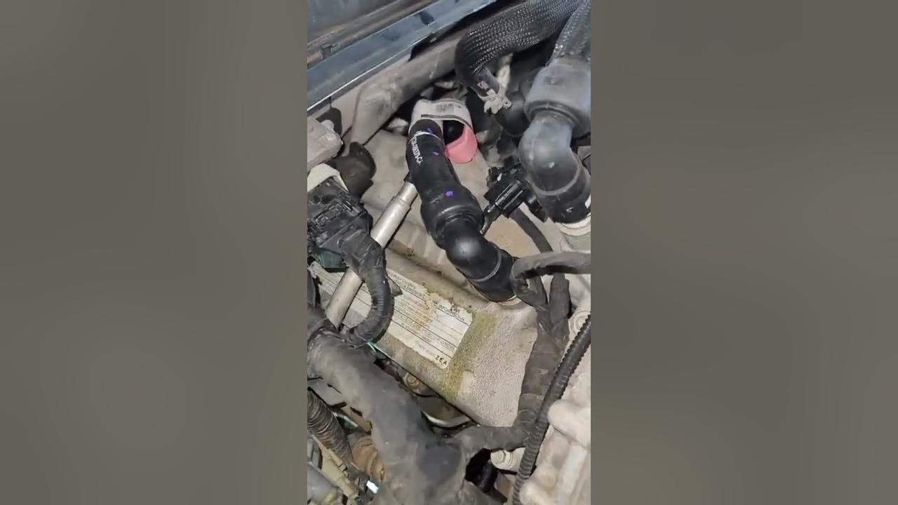 How to replace the heater core hoses on 2014 2018 f550 ford youtube