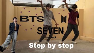 'SEVEN' jungkook ft.LATTO [ EXPLAINED] mirrored  DANCE TUTORIAL