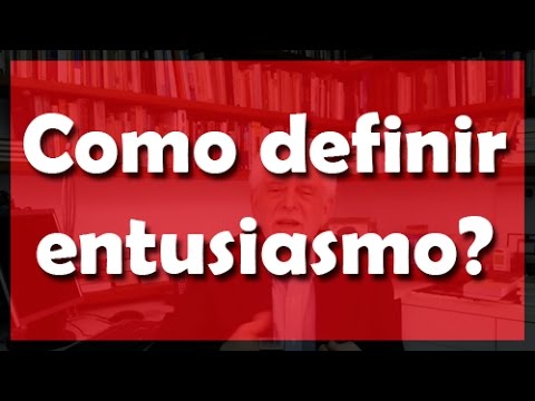 Vídeo: Qual é o sinônimo de entusiasmado?