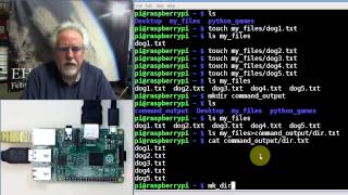 Raspberry Pi with Linux LESSON 8: Sending Linux Command Output to Files