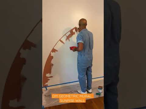 Vídeo: Pintura mural artística a l'interior: preu i foto