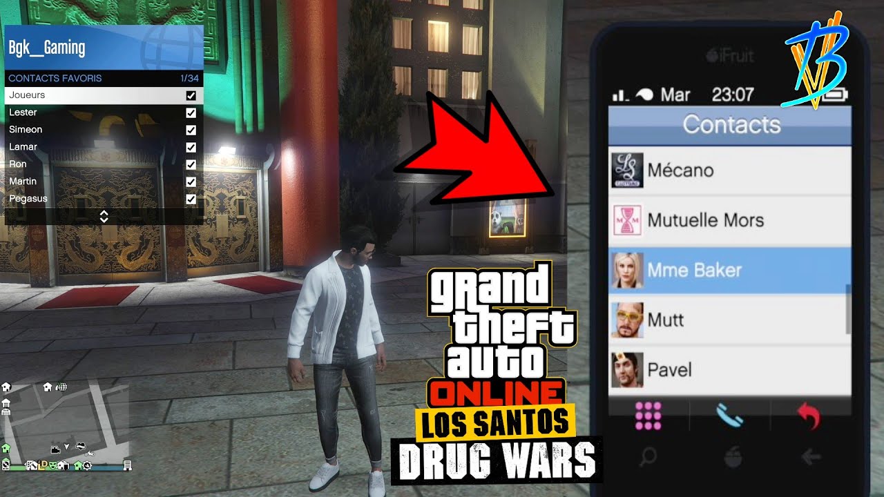 COMMENT TRIER SES CONTACTS SUR GTA ONLINE ! YouTube