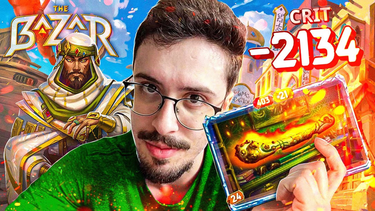 FIZ A BUILD MAIS ROUBADA! - THE BAZAAR (MAK)