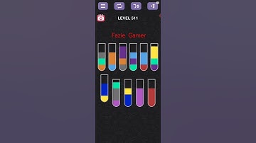 Water Sort Puzzle Sort Color Level 511