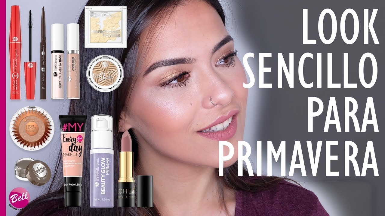 MAQUILLAJE SENCILLO PARA PRIMAVERA 🌸 Desde cero