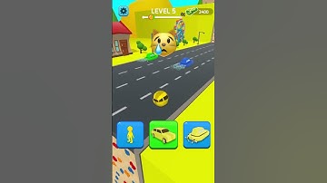 Shape Shift - NEW UPDATE | Walkthrough video for android and iOS.  #shorts #gaming #funnyvideo #cat