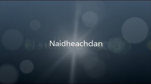 Naidheachdan anns a